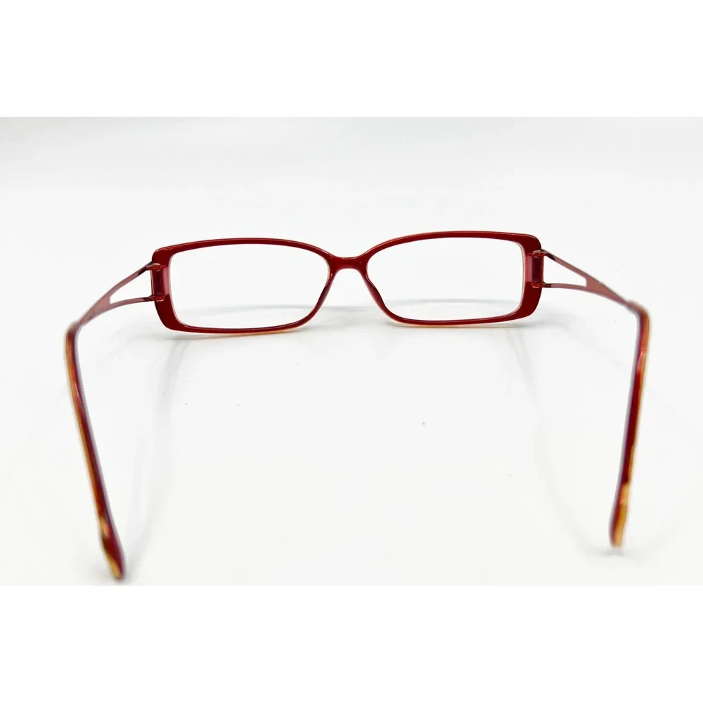 Unbranded Eyeglasses Frames Womens Red Rectangle SI-261 F330 52-12-130